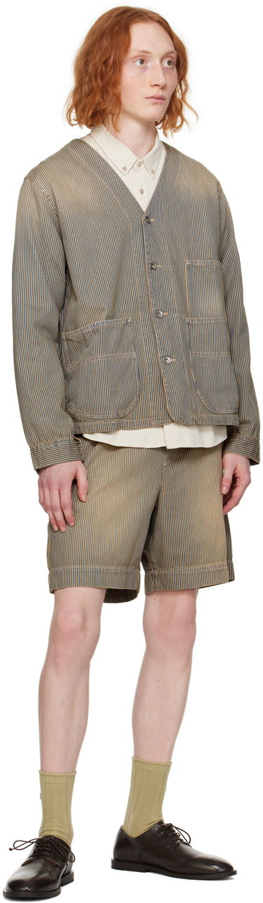 Къси панталони YMC Jay Denim Shorts Сиво | P9WAB, 3