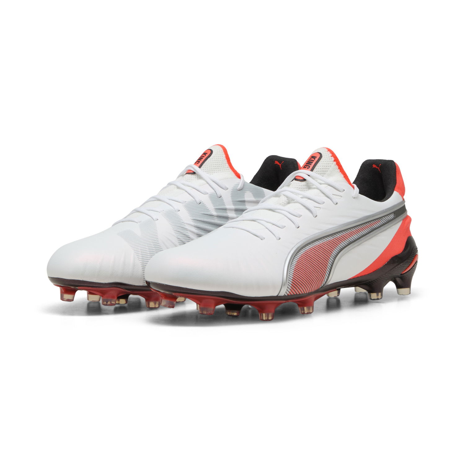 Кецове и обувки Puma KING ULTIMATE FG/AG Бяло | 108821_01, 1
