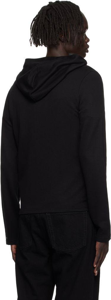 Суитчър Acne Studios Acne Studios Heart Logo Zip Hoodie Черно | CI0201-, 2
