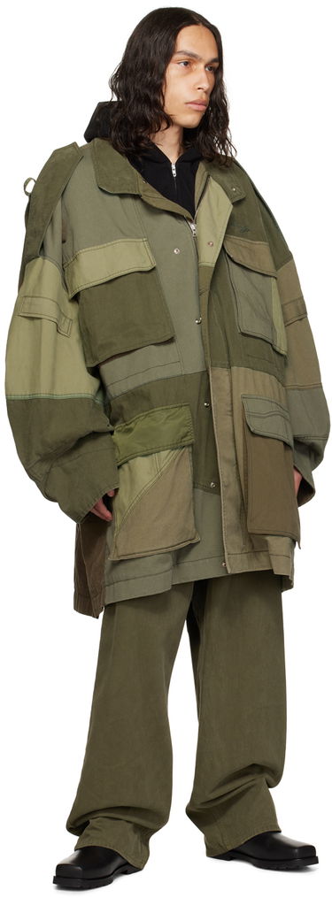 Парка We11done Paneled Jacket Зелено | WD-JP3-23-149-U-KK, 3