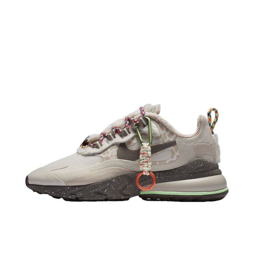 Кецове и обувки Nike Air Max 270 React Light Wood Brown W Бежово | DC3277-181