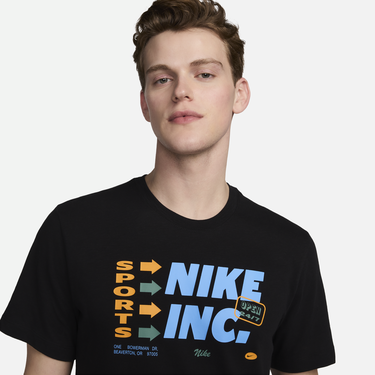 Тениска Nike Dri-FIT Tee Черно | FV8360-010, 4