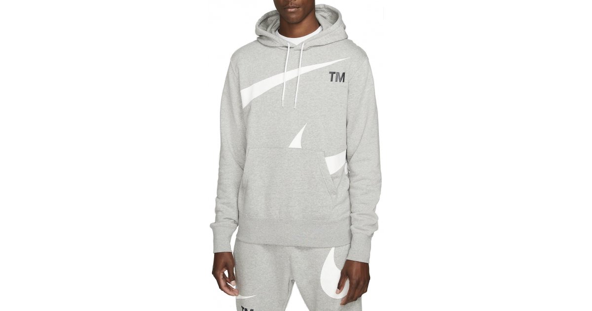 Суитчър Nike Nike Sportswear Swoosh Hoodie Сиво | dd6011-063, 1