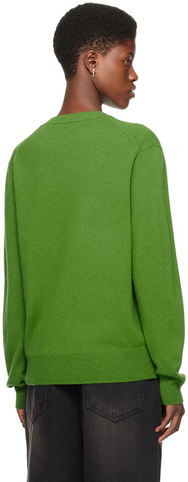 Пуловер We11done Jacquard Sweater Зелено | WD-KT0-24-605-U-OV, 2