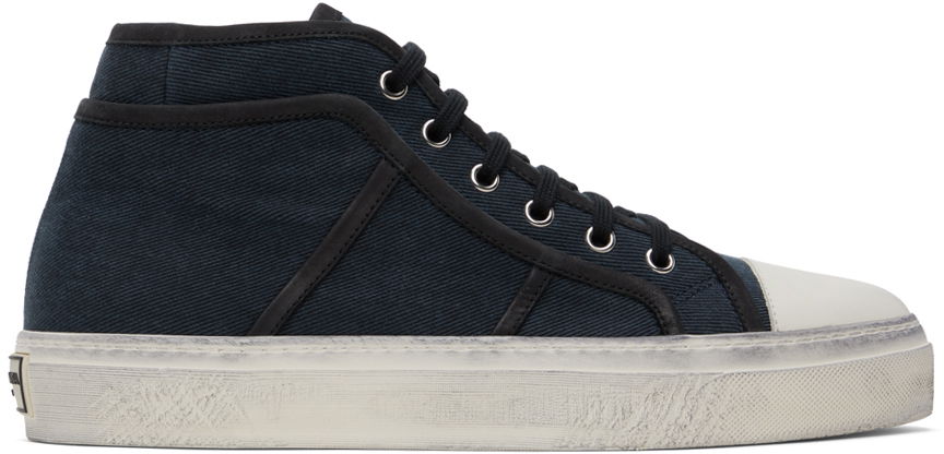 Кецове и обувки Dolce & Gabbana Black Vintage Sneakers Черно | CS2195AK482, 0