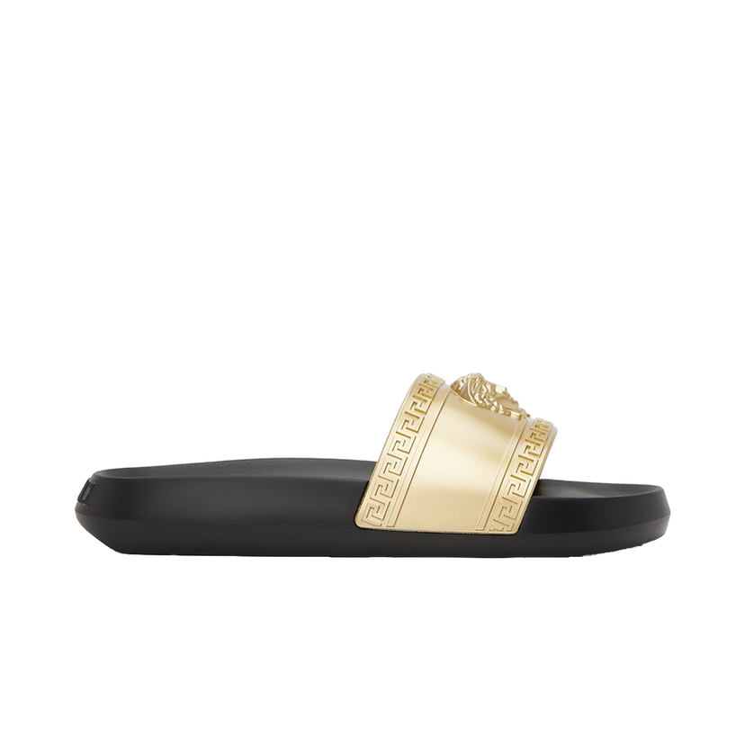 Кецове и обувки Versace Medusa Slides "Gold Black" Бежово | 1008733 DGOLG