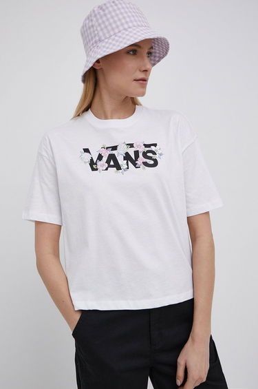 Тениска Vans Flow Rina T-Shirt Бяло | VN0A5LCNWHT1, 0