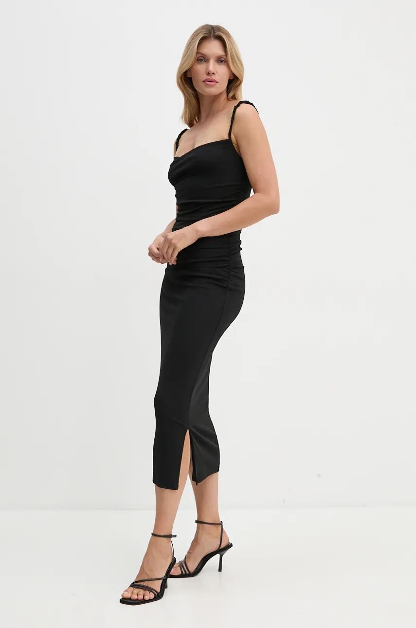 Pокля Nanushka ALEXA Maxi Dress Черно | NW24CRDR00299, 0