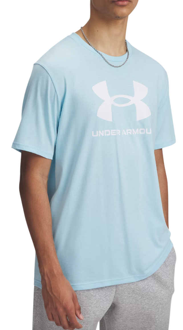 Тениска Under Armour Under Armour Sportstyle Logo Update Short Sleeve T-Shirt Синьо | 1382911-494, 0