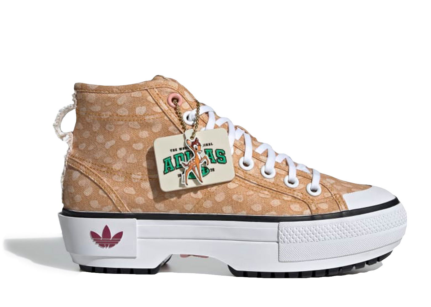 Кецове и обувки adidas Originals adidas Nizza Trek Disney Bambi Cloud White Legacy Burgundy Off White (Women's) Бежово | GZ1654, 0