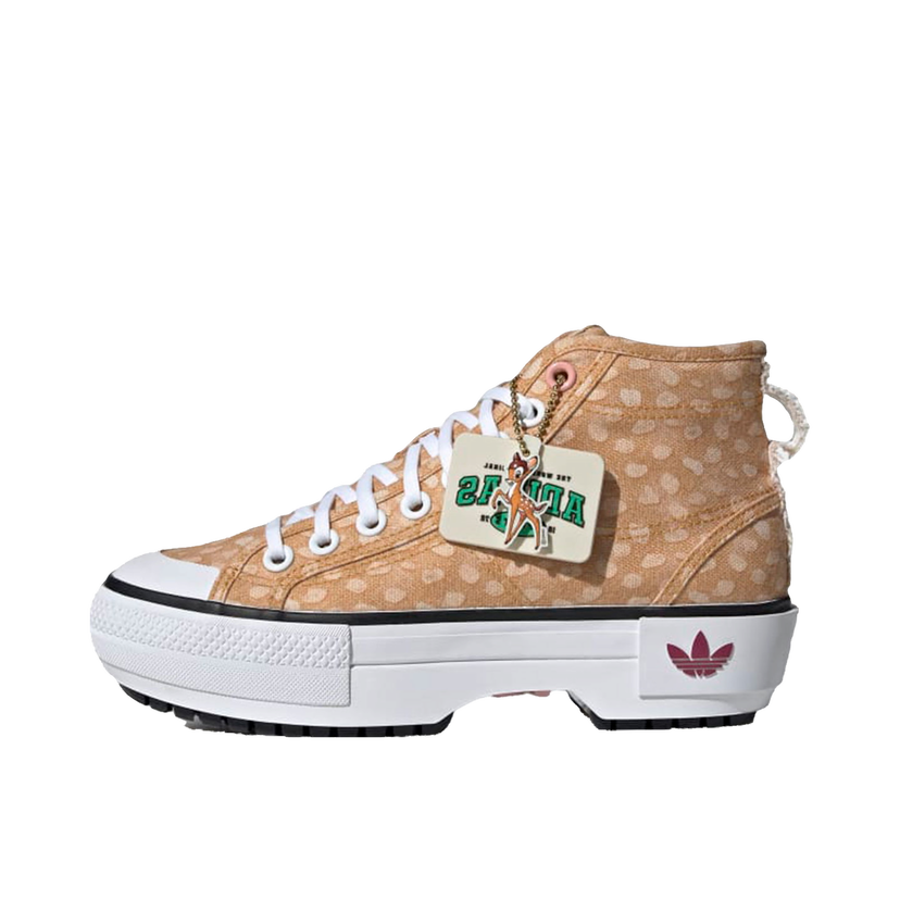 Кецове и обувки adidas Originals adidas Nizza Trek Disney Bambi Cloud White Legacy Burgundy Off White (Women's) Бежово | GZ1654