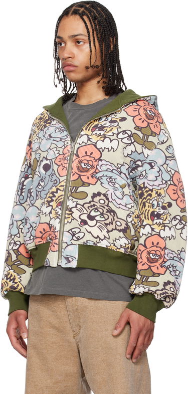 Суитчър KENZO Kenzo Paris VERDY Edition Reversible Hoodie Зелено | FF55SW2514MT, 3