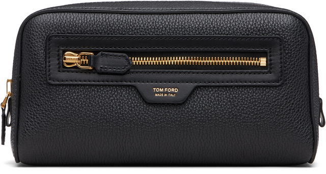 Tom Ford Grain Leather Wash Pouch
