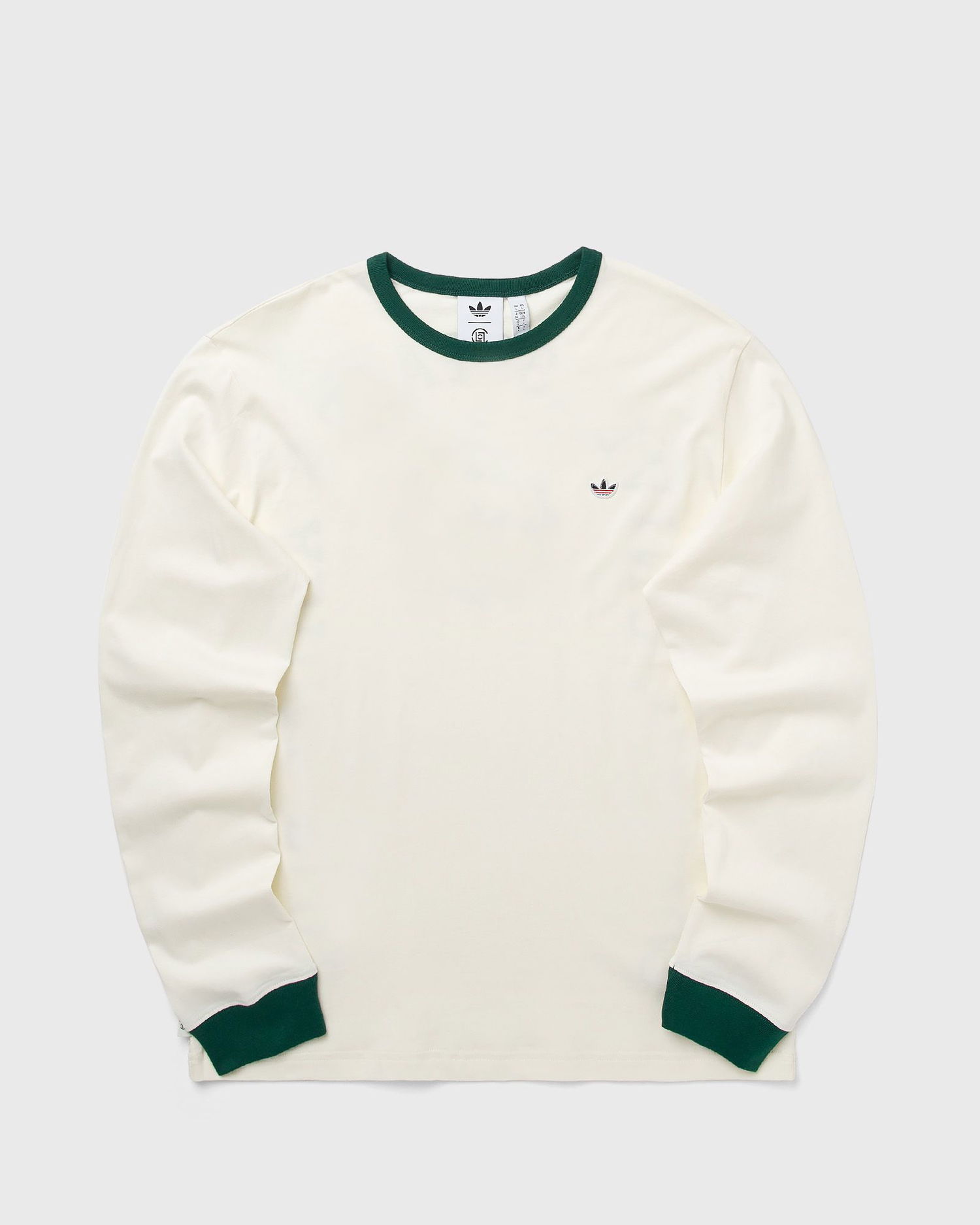 Тениска adidas Originals X CLOT Long Sleeve T-Shirt Бяло | JM7456, 0
