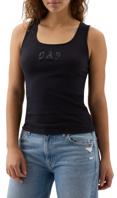Потник GAP Ribbed Logo Tank Top Черно | 585421-07, 0