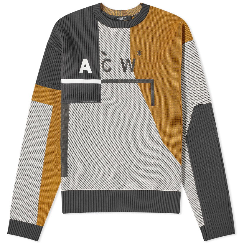 Пуловер A-COLD-WALL* Geometric Sweater Сиво | ACWMK157-BNE