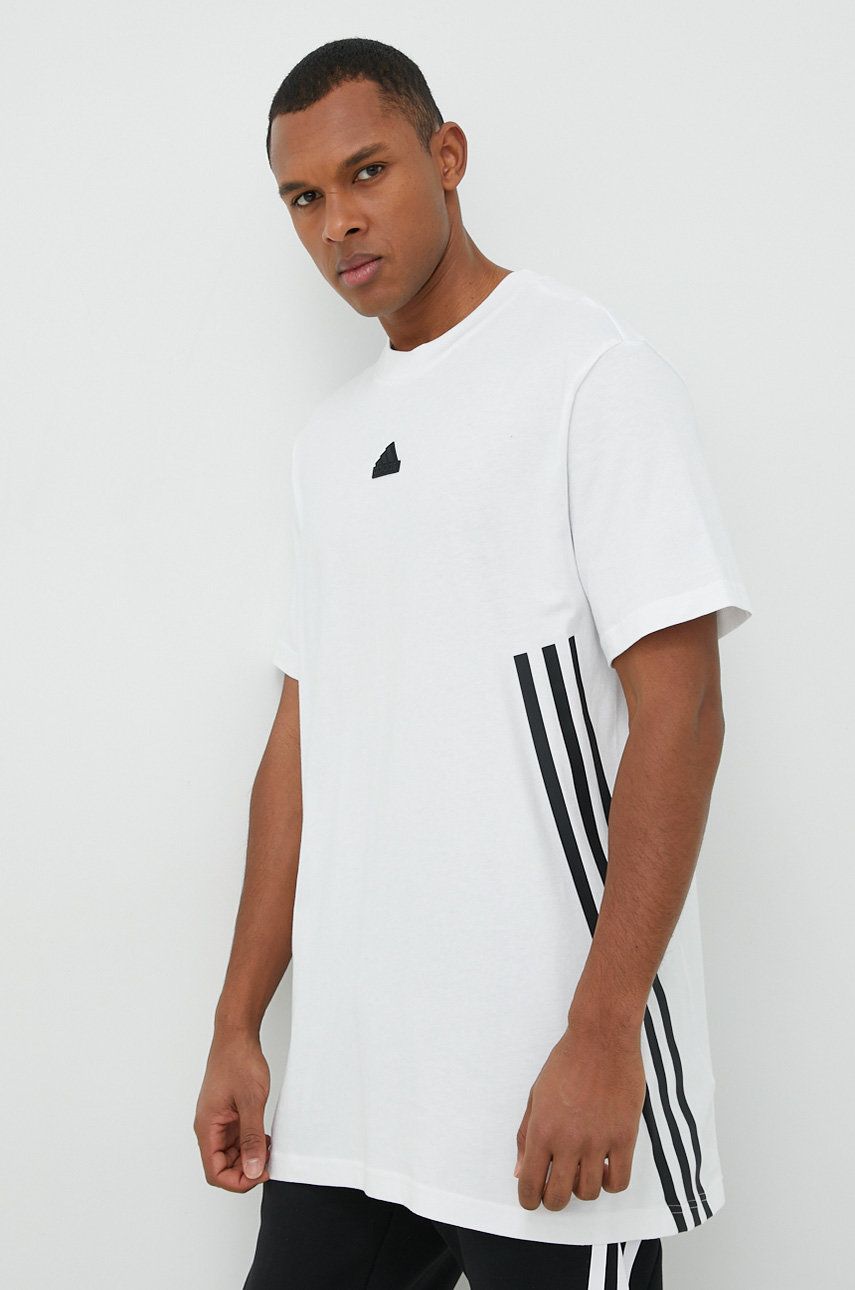 Тениска adidas Performance Cotton T-Shirt Бяло | IC8245, 0