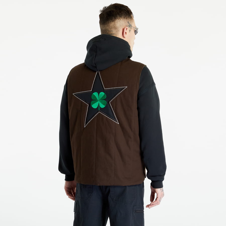 Жилетка Converse x Patta Four-Leaf Clover Utility Reversible Padded Vest Кафяво | 10024665-A01, 1