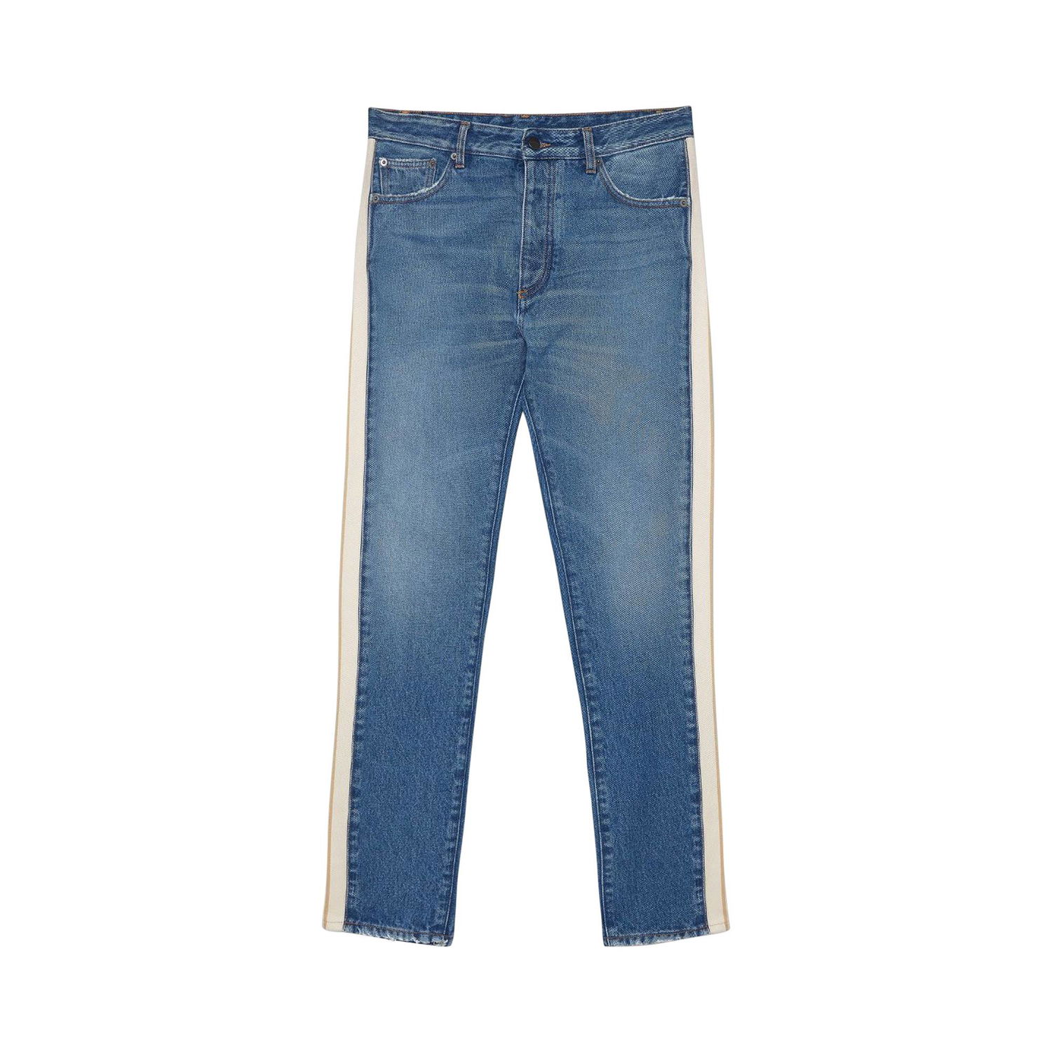 Дънки Palm Angels Track Denim Синьо | PMYA028F21DEN0024001, 1