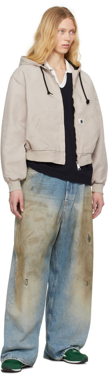 Яке Carhartt WIP OG Active Cropped Hooded Jacket Бежово | I034842 2OR4O, 3