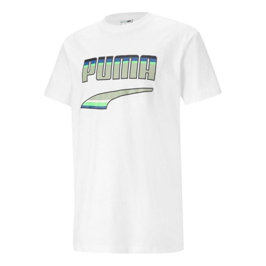 Тениска Puma Printed T-Shirt Бяло | 531497-02, 0