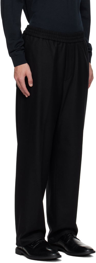 Панталони BOSS Elasticated Waistband Tapered-Fit Trousers Черно | 50551562, 1