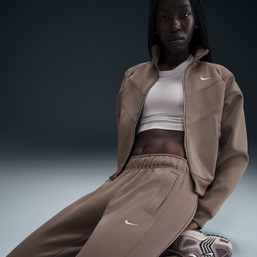 Комплект Nike Sportswear Windrunner Slim Fit Mid-Rise Knitted Track Pants Кафяво | HJ1016-233, 3
