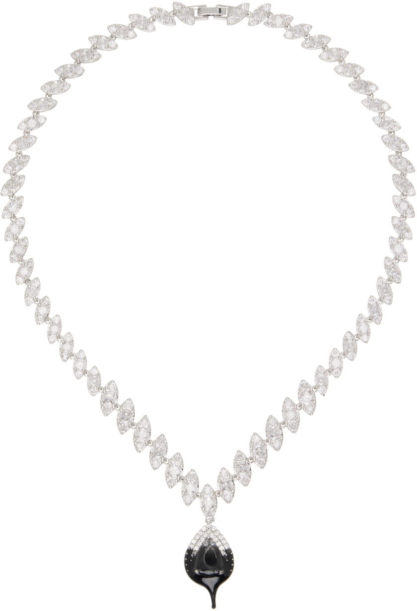 Колие Ottolinger Ottolinger Exclusive Diamond Dip Necklace Черно | 2500610, 0