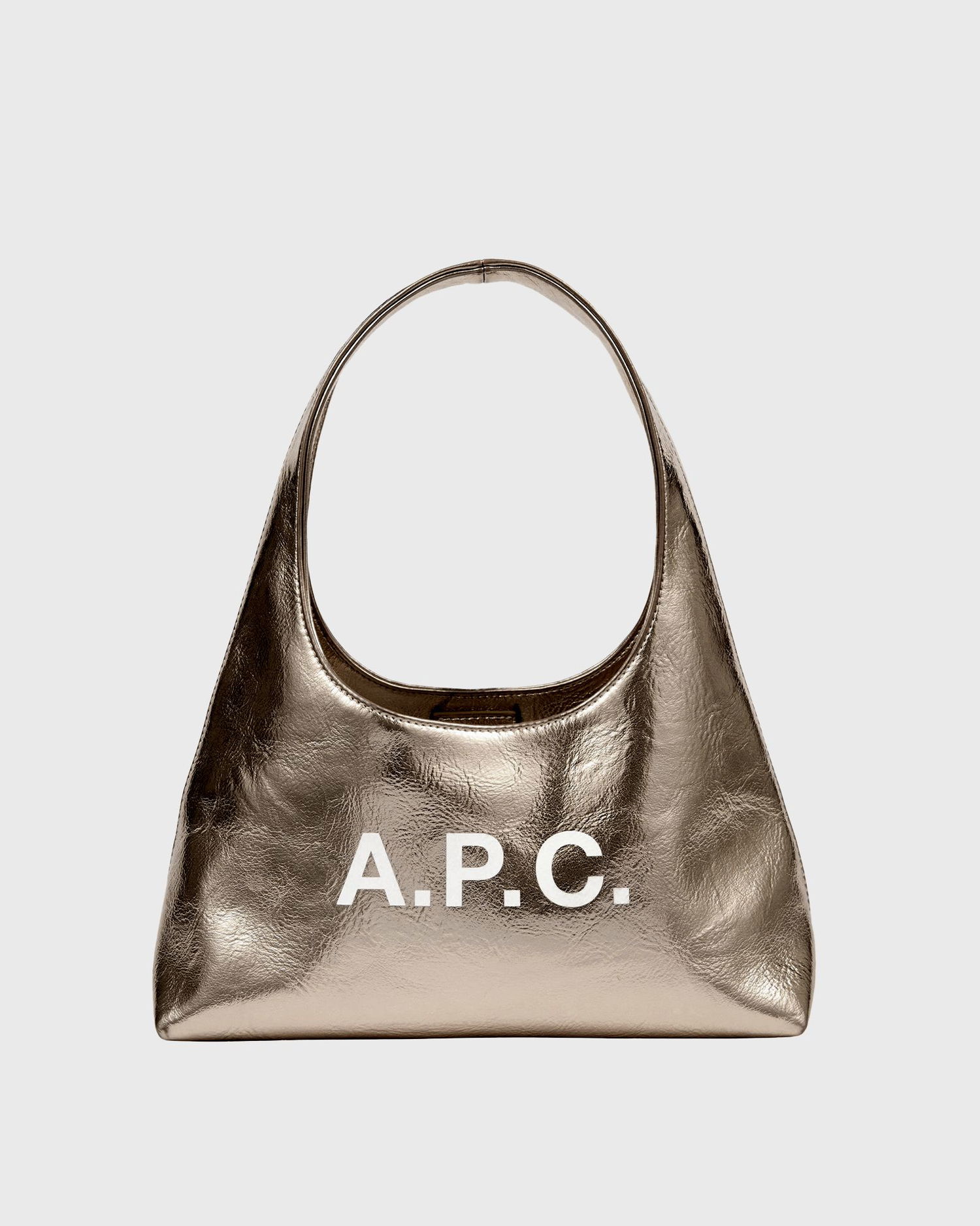 Чанта през рамо A.P.C. A.P.C. Ninon Shoulder Bag Металик | PUABZ-F67027-RAP, 0