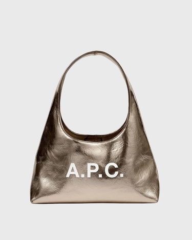 Чанта през рамо A.P.C. A.P.C. Ninon Shoulder Bag Металик | PUABZ-F67027-RAP, 0