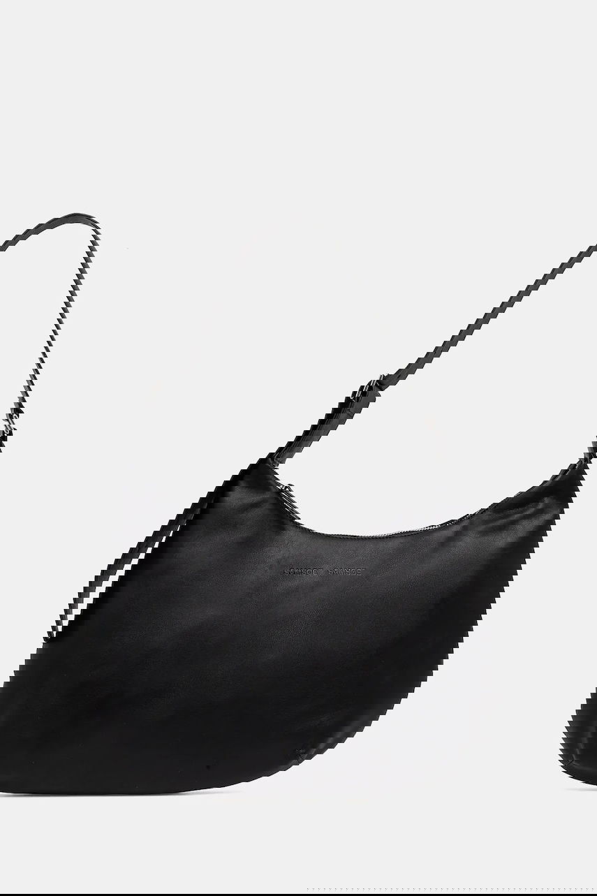 Дамска чанта Samsoe Samsoe SAFREJA Hobo Bag Черно | F25100102, 0