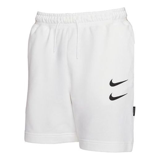 Къси панталони Nike Swoosh Terry Shorts Бяло | CJ4883-100, 0