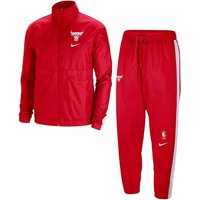 Комплект Nike NBA CHICAGO BULLS COURTSIDE TRACKSUIT "UNIVERSITY RED/WHITE/WHITE" Червено | DN8858-657, 0