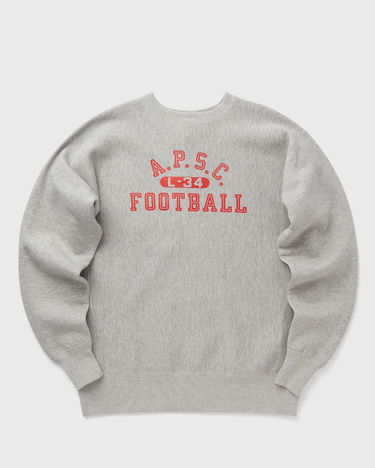 Пуловер Champion Crewneck Sweatshirt A.P.S.C. Football Сиво | C3Y019-XP040, 0