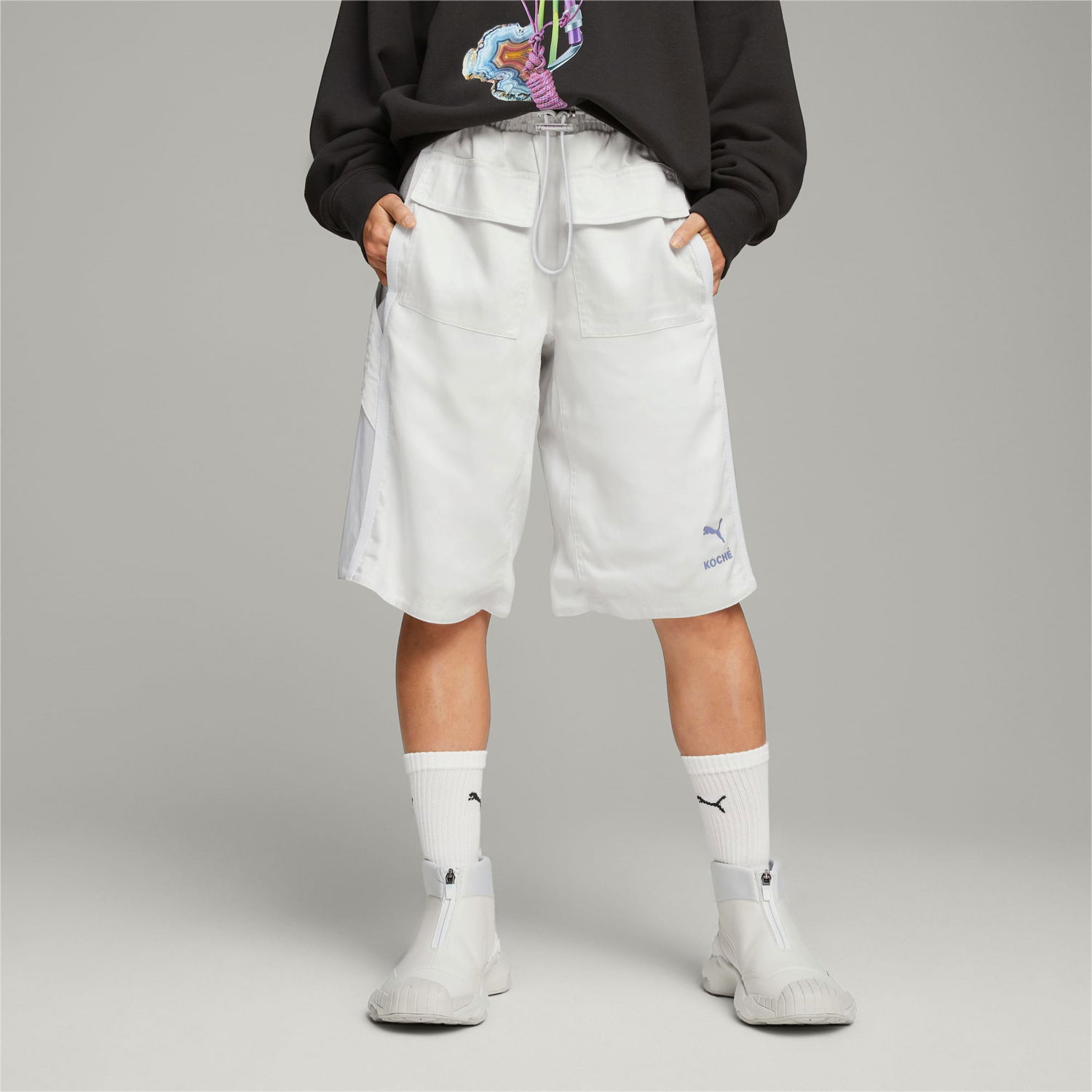 Къси панталони Puma x KOCHÉ Reversible Shorts Бяло | 538806_76, 1