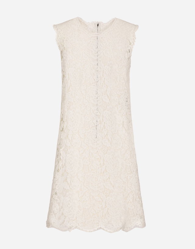 Lace Dress With Floral Pattern