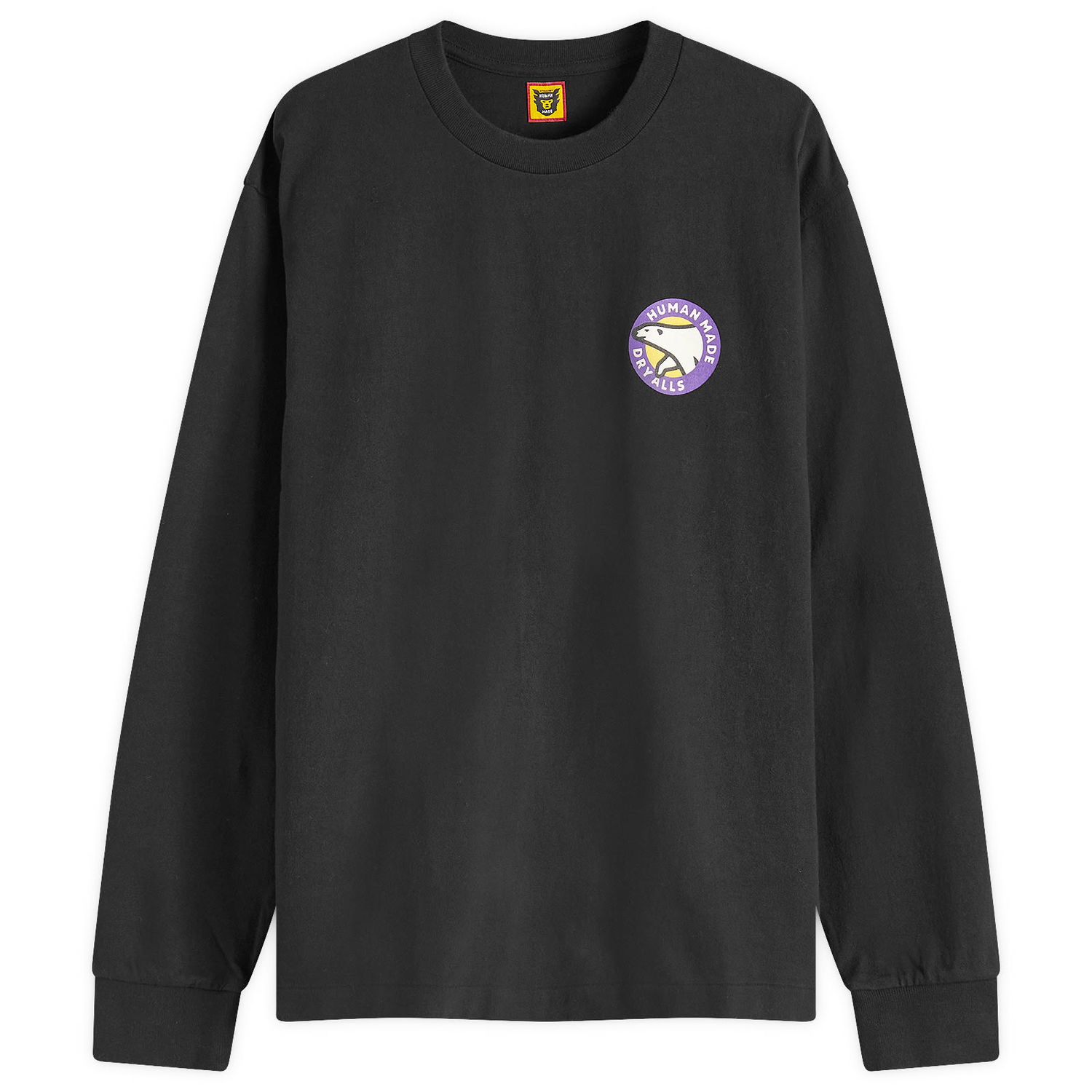 Тениска Human Made Human Made Graphic Long Sleeve T-Shirt Черно | HM28CS036-BK, 0