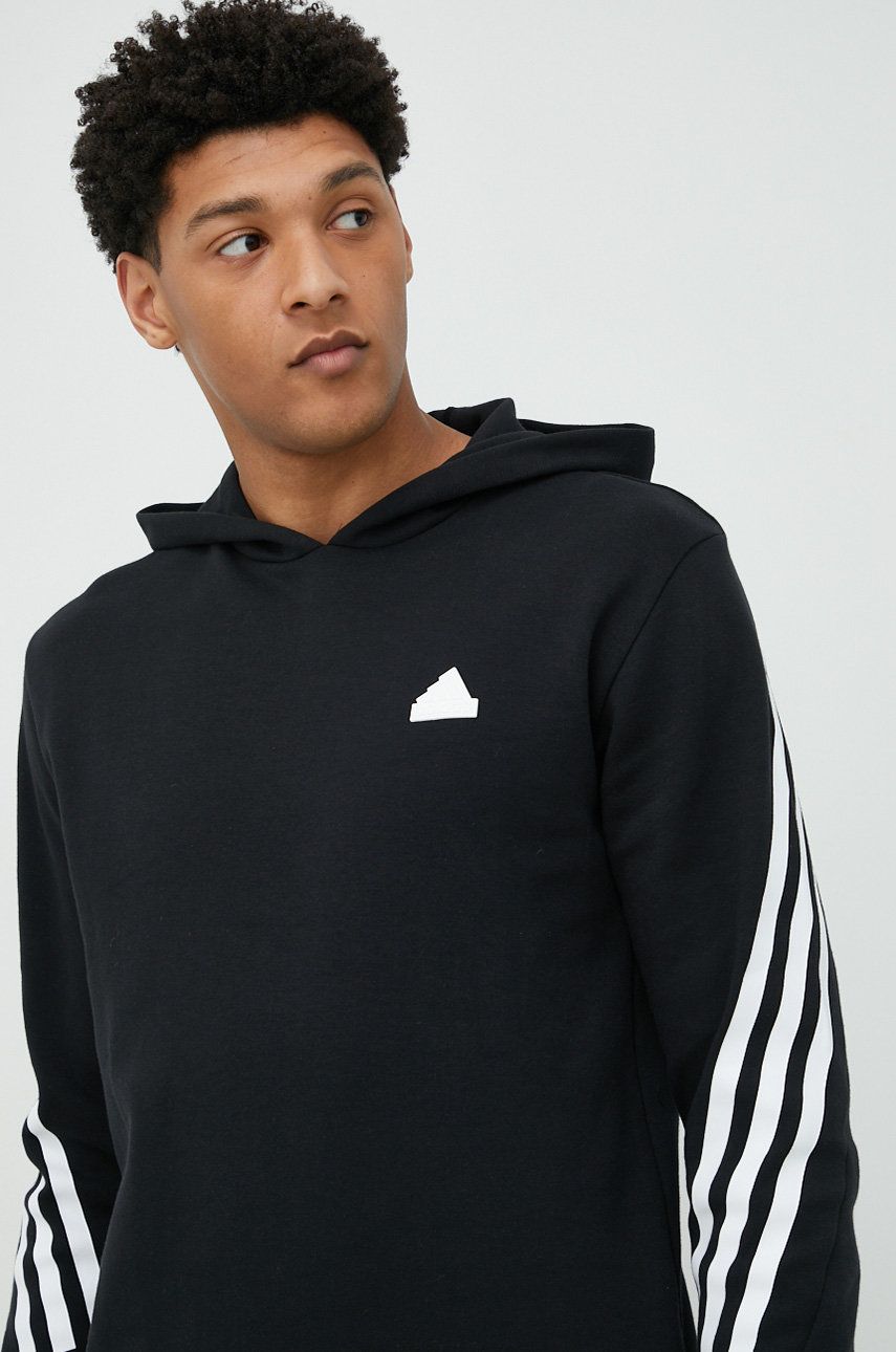 Суитчър adidas Performance Cotton Hoodie Черно | IC6710, 0