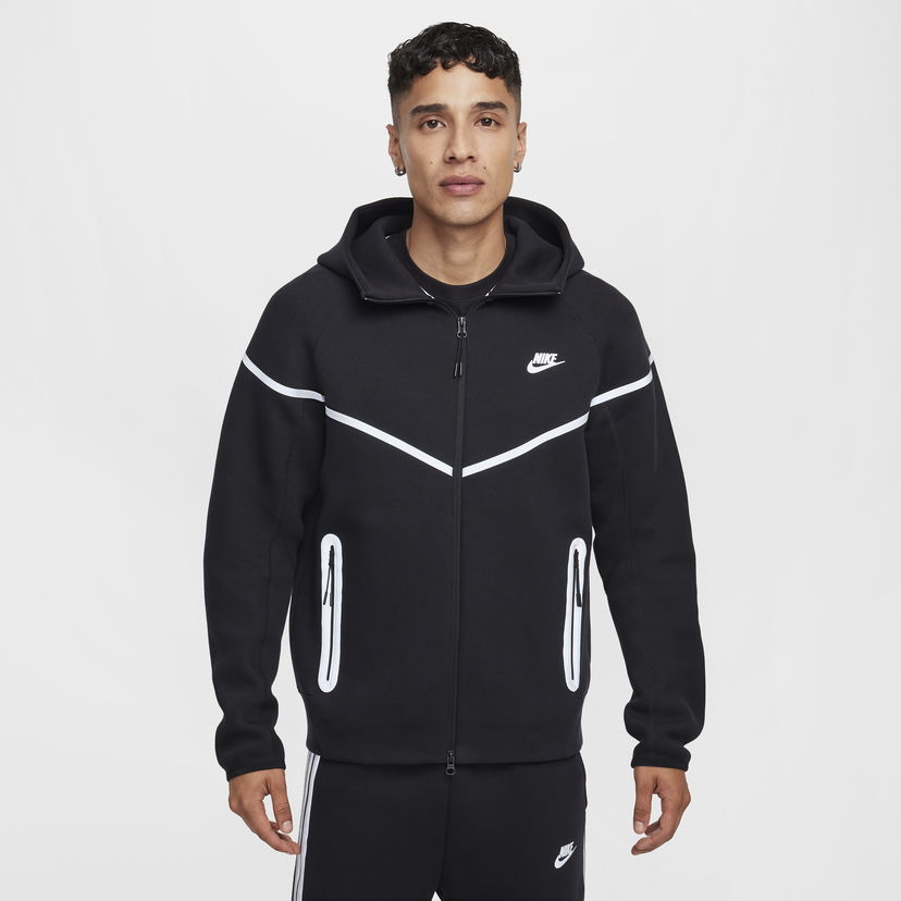 Суитчър Nike Fleece Jacket With Zipper Черно | FZ0754-010