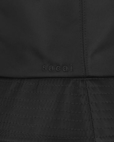 Шапка sacai Nylon Twill Double Brim Hat Черно | 23-0599S 001, 7