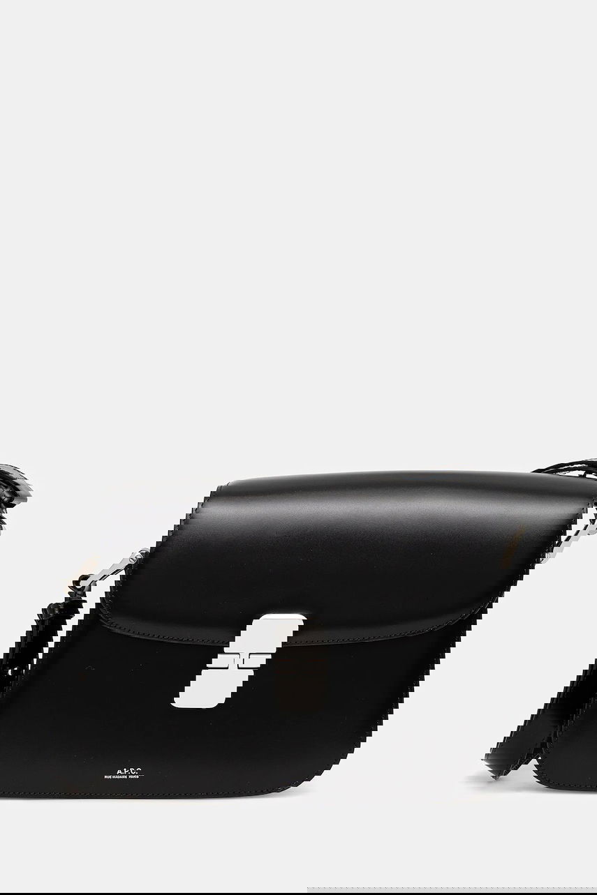 Чанта през рамо A.P.C. A.P.C. Sac Grace Leather Shoulder Bag Черно | PXBVN.F61412, 0