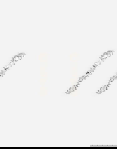 Обеци Dolce & Gabbana 18K White Gold Easy Diamond Earrings Металик | WEQD1GWDIA180001, 3