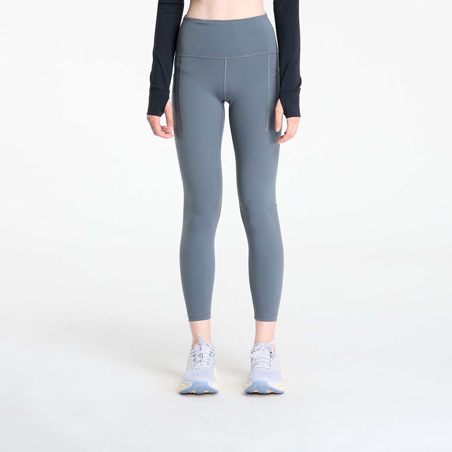 Клинове New Balance Sleek Pocket High Rise Legging 25" Сиво | WP51268GT, 0