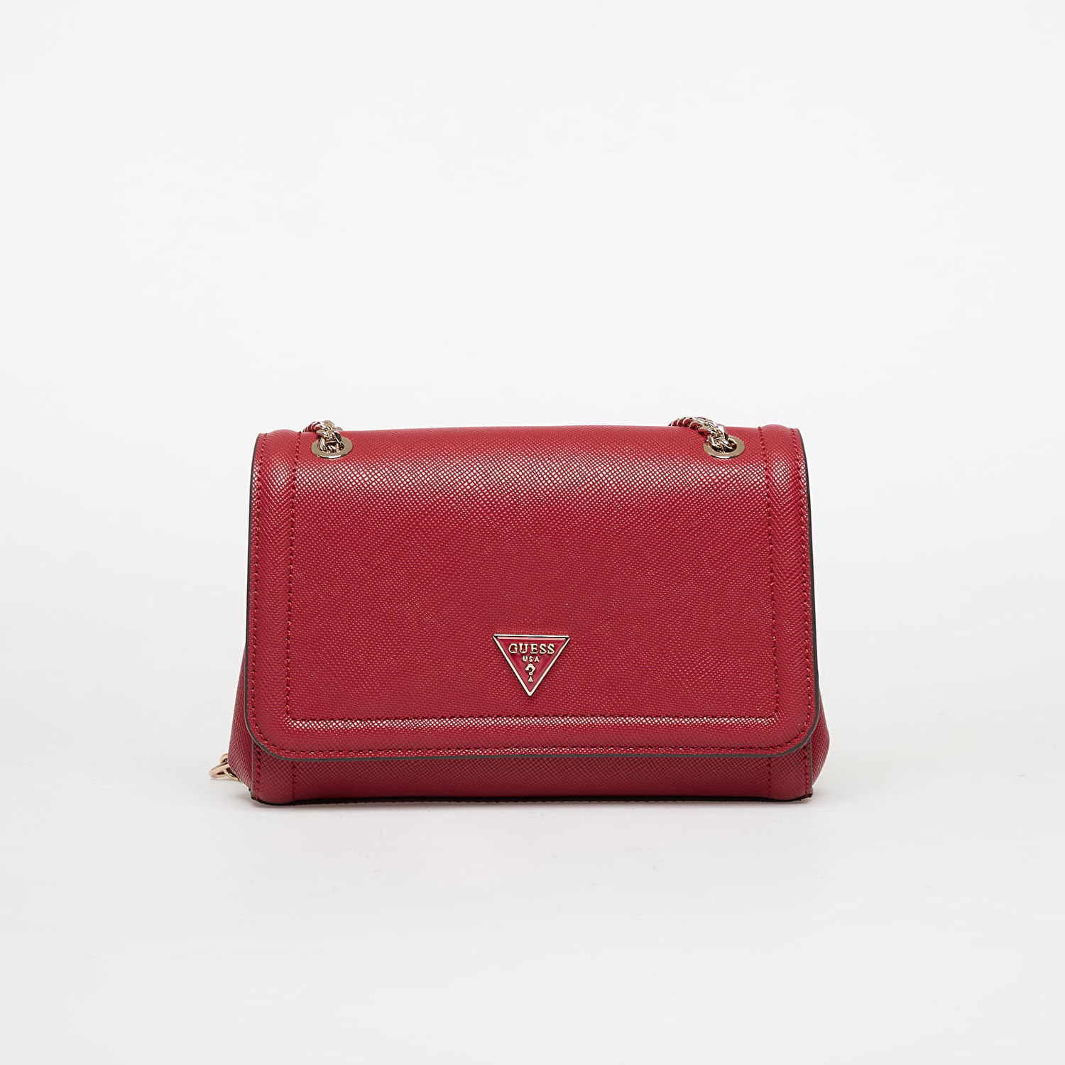 Чанта през рамо GUESS Noelle Ii Convertible Crossbody Flap Bag Червено | HWZG9672210-GAR, 0