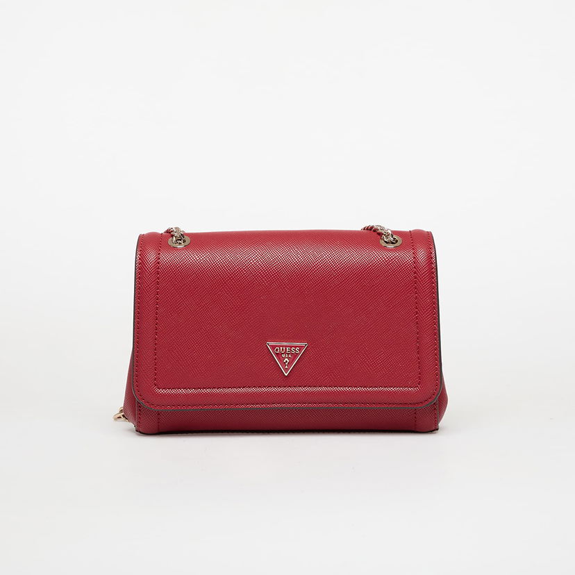 Чанта през рамо GUESS Noelle Ii Convertible Crossbody Flap Bag Червено | HWZG9672210-GAR