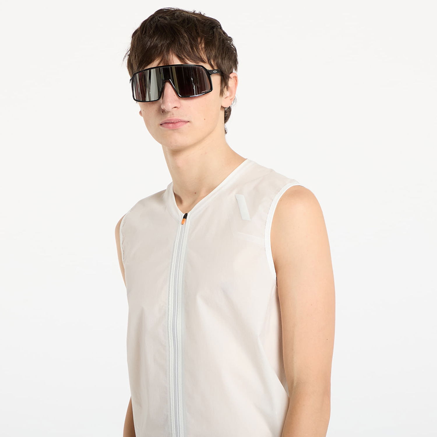 Жилетка Soar Running Rainout Vest Бяло | AW25-SG1M-ECR, 1