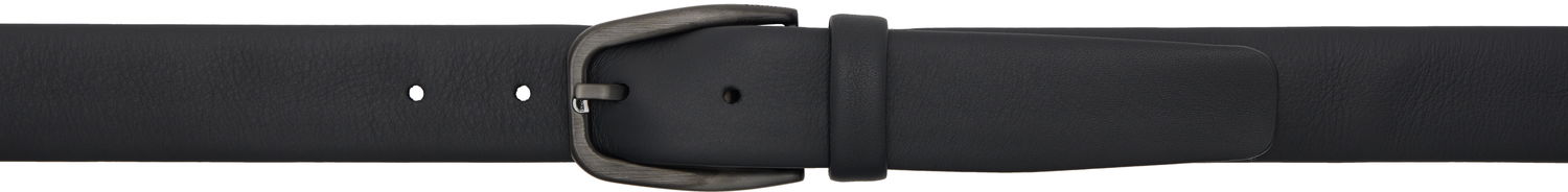 Колани ZEGNA Leather Belt Черно | LHACQ-B021ZZ, 0