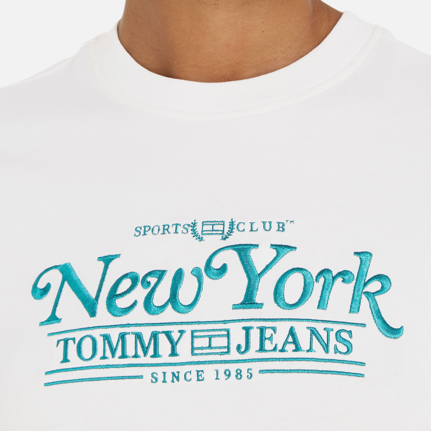 Тениска Tommy Hilfiger Tommy Jeans Graphic Cotton Бяло | DW0DW17826YBH, 0