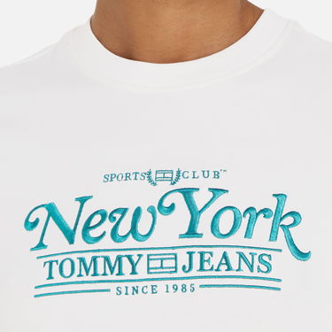 Тениска Tommy Hilfiger Tommy Jeans Graphic Cotton Бяло | DW0DW17826YBH, 0