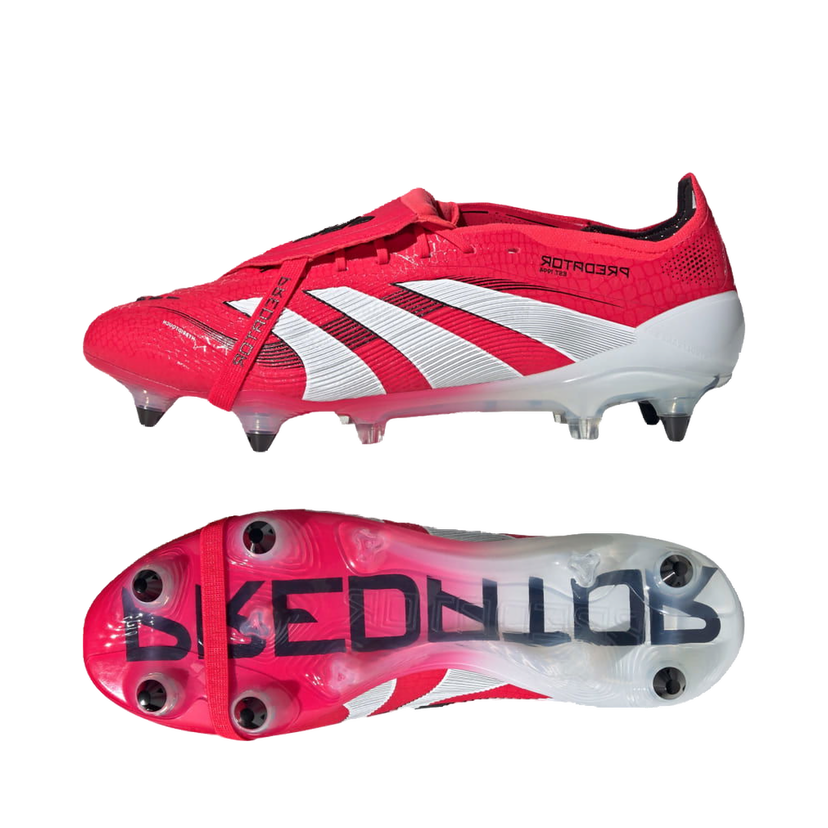 Кецове и обувки adidas Performance Predator Elite Fold-Over Tongue Soft Ground Cleats Розово | ID8941